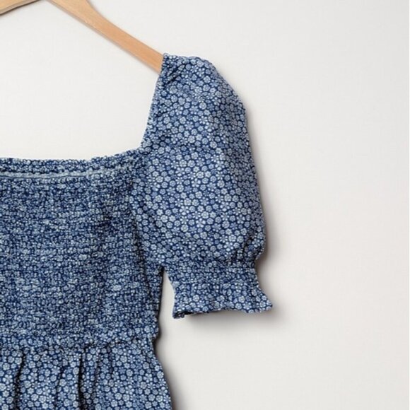 WILFRED Angie Dress Blue Floral S Aritzia - Picture 9 of 15